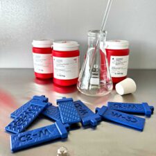 Färbeanlage Thies Minicolor in der W-3D Fertigung